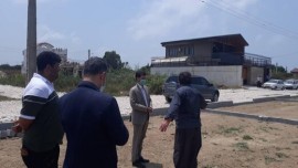 ورود بازرسی کل استان مازندران به ماجرای زمین خواری اراضی تالاب ساحل فرح آباد ساری 