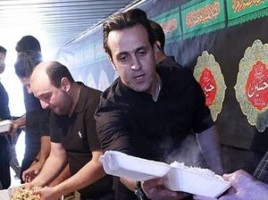 عذرخواهی جالب علی کریمی از عزاداران حسینی / منظورم با کسانی بود که دنبال جلب توجه هستند +عکس
