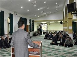 مراسم يادبود شهداي حرم حضرت احمد ابن موسي(ع) شاهچراغ در دانشگاه مازندران برگزار شد