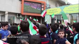  شور و شوق جام جهانی در مدارس مازندران
