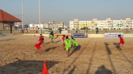 آغاز لیگ فوتبال ساحلی از امروز در ساری