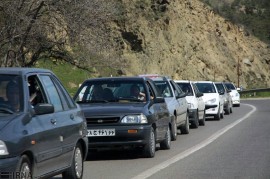 محور کندوان بازگشایی شد