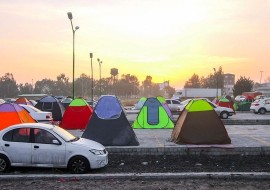 برای نخستین‌بار چادر خوابی مسافران در مازندران ممنوع شد