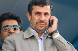 احمدی‌نژاد بعد از چندماه، «بالاخره» آفتابی شد! / بازگشت با عنوان «سنگ‌صبور مردم» + تصاویر