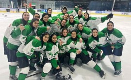  زنان هاکی روی یخ ایران نایب قهرمان آسیا شدند