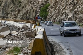 محور هراز بازگشایی شد