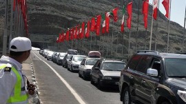 ورود بیش از نیم میلیون خودرو به مازندران در تعطیلات