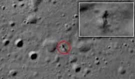 شناسایی سایه موجودی سرگردان در کره ماه +عکس