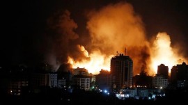 تشدید حملات رژیم صهیونیستی به غزه همزمان با قطع کامل اینترنت