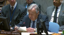دبیر کل سازمان ملل: منطقه و جهان توان تحمل جنگ بیشتر را ندارند