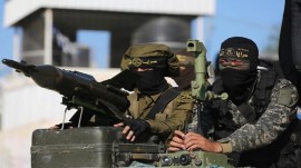 حمله خمپاره‌ای مقاومت فلسطین به تجمع نظامیان صهیونیست