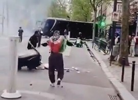 شورش در پاریس در پی کشته شدن سه تبعه افغان
