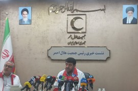 رئیس جمعیت هلال احمر: انفجار در بندر شهید رجایی بر اثر بی‌احتیاطی به وجود آمد