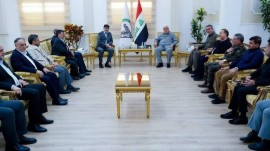 ملاقات فرمانده الحشد الشعبی با سردار رادان