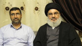 عکس منتشر نشده از شهیدان نصرالله و سردار محمود باقری