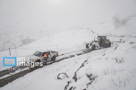 حریر سفید بر تن مازندران؛ هراز این روزها با برف دلبری می‌کند