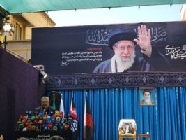 بدرقه آقای شهید ایران با شعار «باید برخاست» و با نماد «مشت گره کرده» انجام می‌شود / تشییع پیکر مطهر امام شهید در شهرهای تهران ، قم ، نجف ، کربلا و مشهد