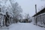 برف زمستانی در روستای پرکوه از توابع بخش دودانگه ساری