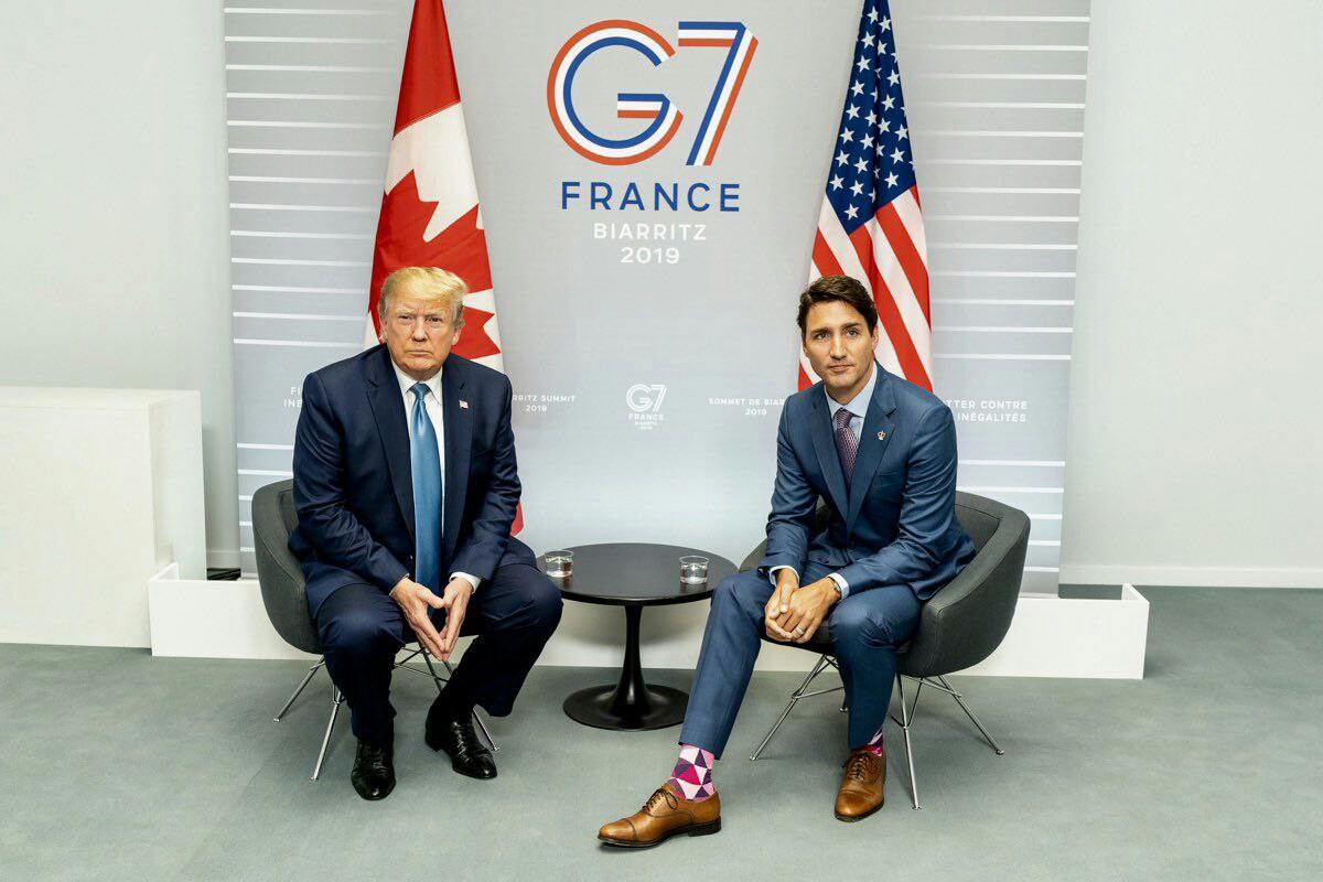 سوژه شدن جوراب‌های نخست‌وزیر کانادا