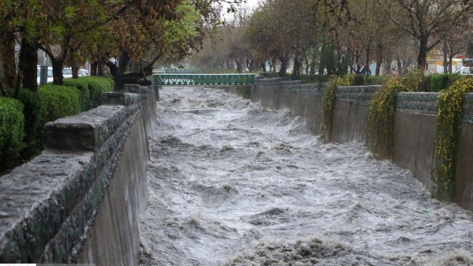 خروش سیلاب در پایتخت
