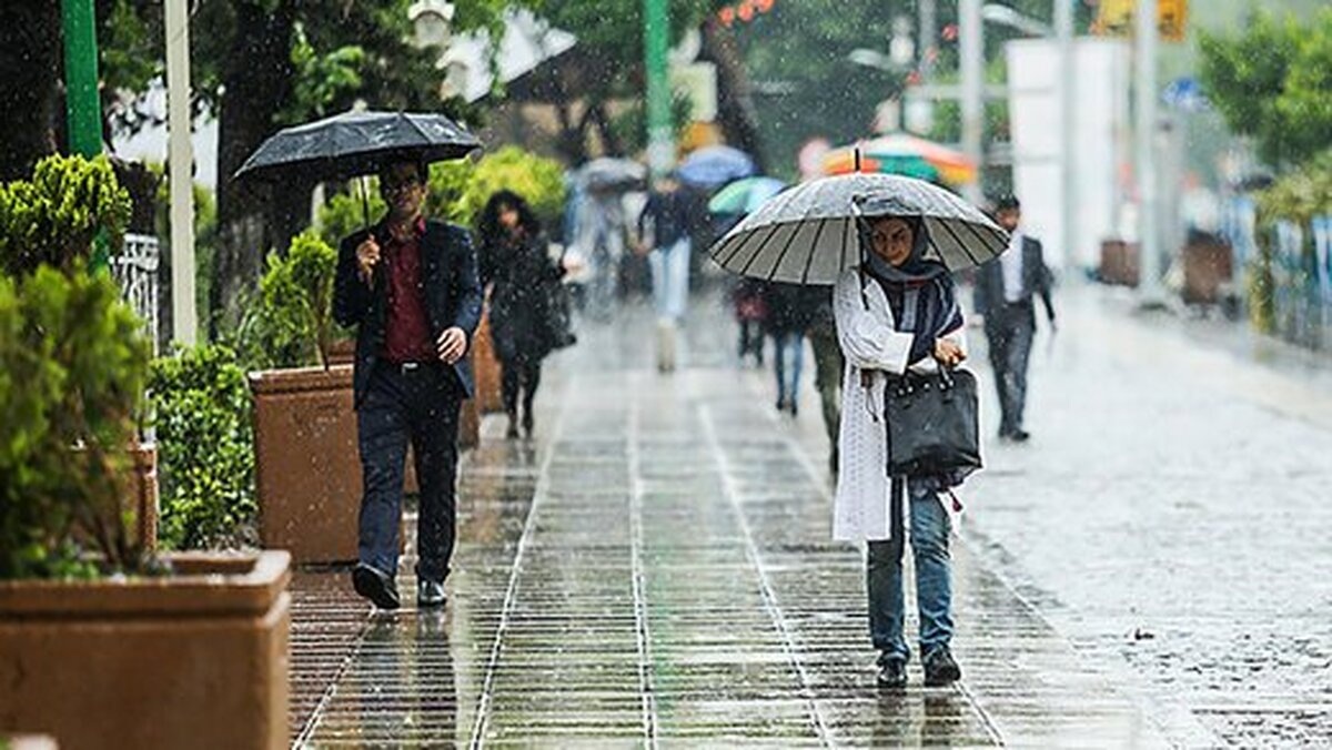 آغاز بارشهای رگباری از امشب در مازندران