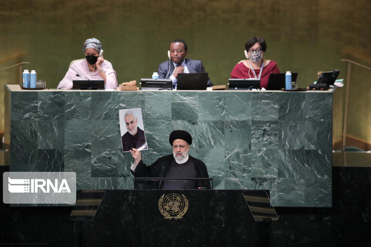 تصاویر: سخنرانی رئیس جمهور در مجمع عمومی سازمان ملل