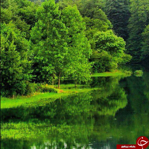 زیباترین دریاچه مازندران + عکس زیباترین دریاچه مازندران + عکس