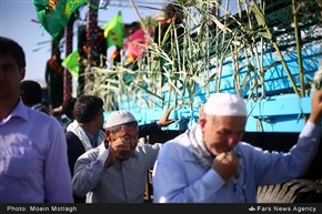 استقبال از کاروان شهدای غواص خط‎شکن در گلستان