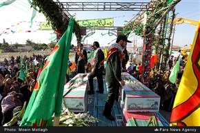 استقبال از کاروان شهدای غواص خط‎شکن در گلستان