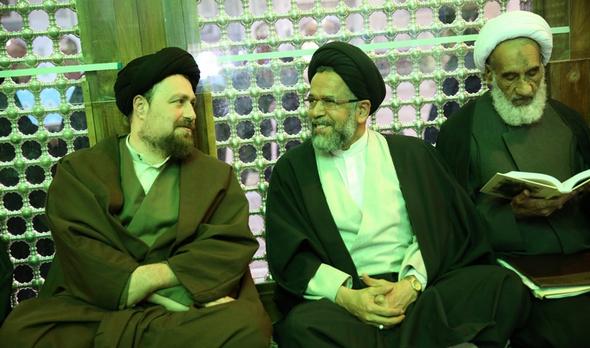 تصاویر : نمایندگان مجلس خبرگان در حرم امام(ره)