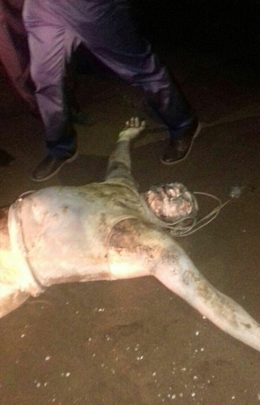 پیدا شدن جسد ناشناس در ساحل گهرباران + تصویر