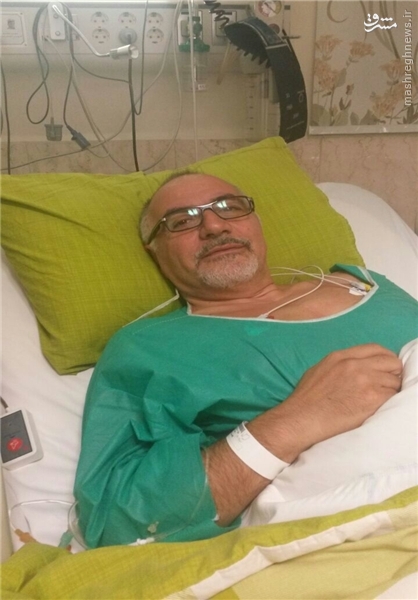 بستری شدن پیشکسوت فوتبال +عکس