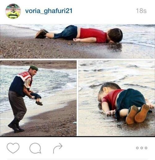 واکنش دو فوتبالیست به غرق شدن  کودک سوری+تصاویر