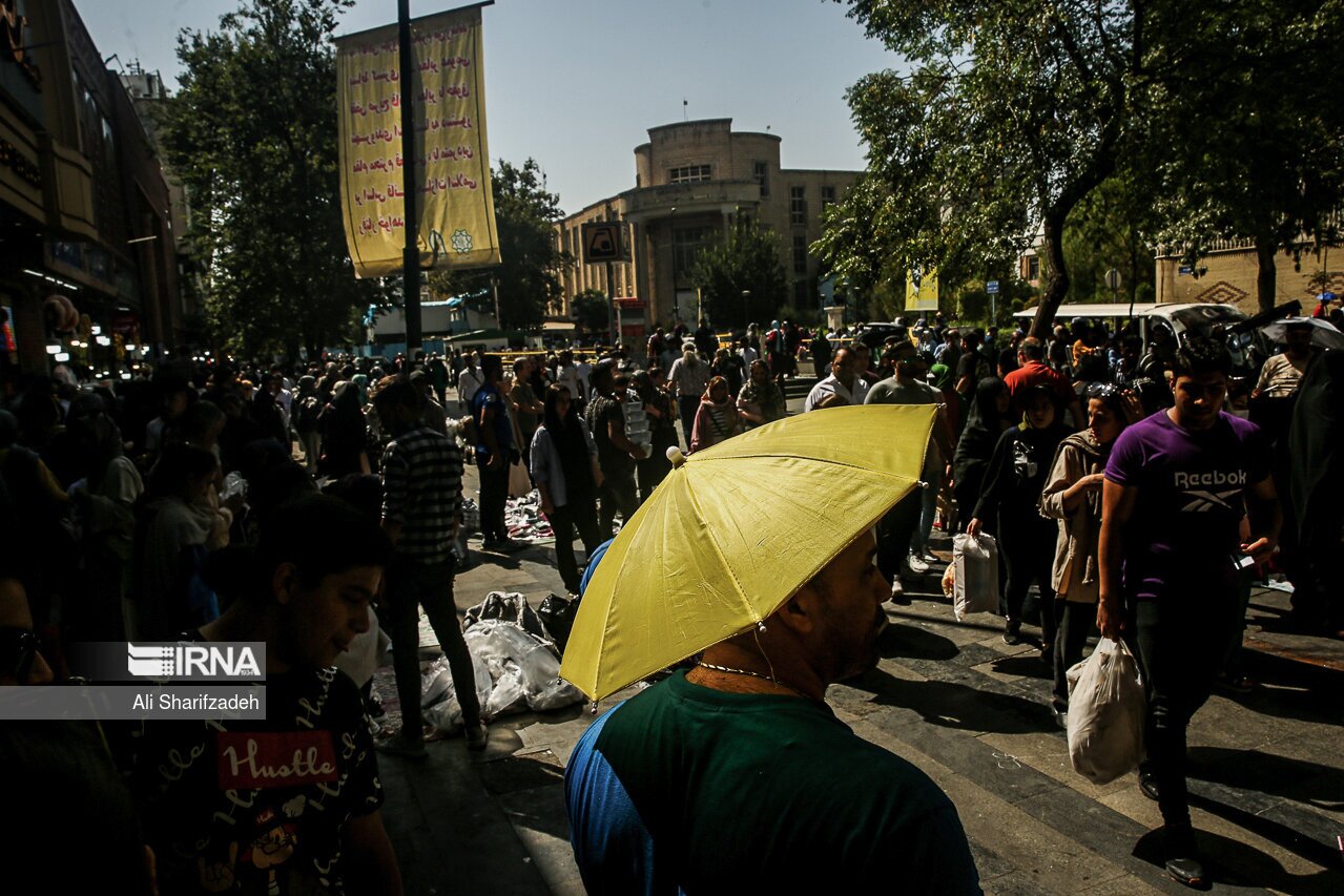 تصاویر: تهران؛ گرمترین روز سال