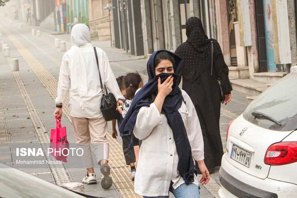 تصاویر: هجوم‌ ریزگردها به استان گلستان