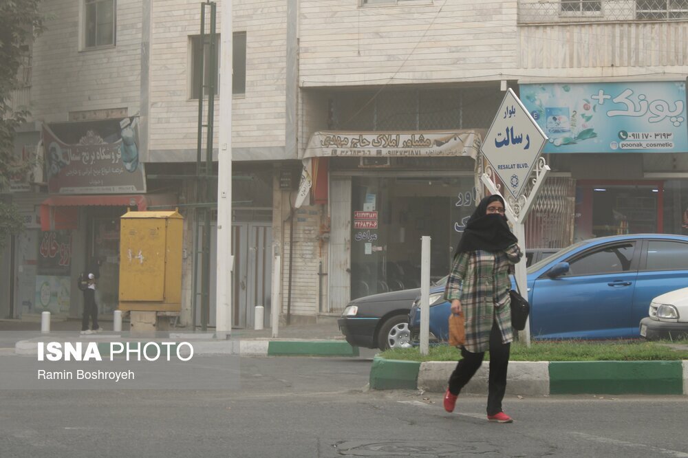 تصاویر: هجوم‌ ریزگردها به استان گلستان