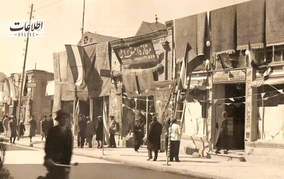 دو عکس دیده نشده از خیابان لاله‌زار ۹۵ سال پیش
