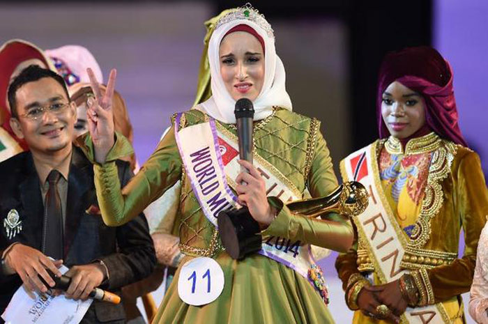 (تصاویر) مسابقه دختر شایسته جهان اسلام
