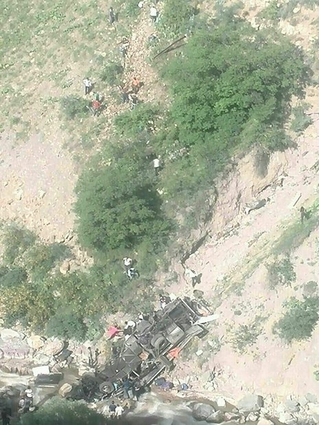 تصادف اتوبوس