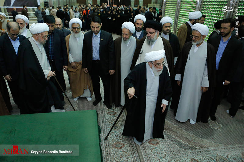  حضور اعضای مجلس خبرگان در حرم امام خمینی(ره)
