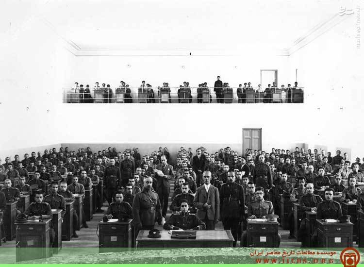 عکس/ جلسه امتحان دبیرستان نظام تهران در 1318