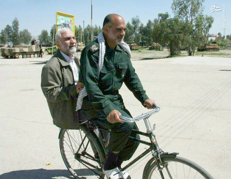 دوچرخه سواری سردار شهید حسین همدانی