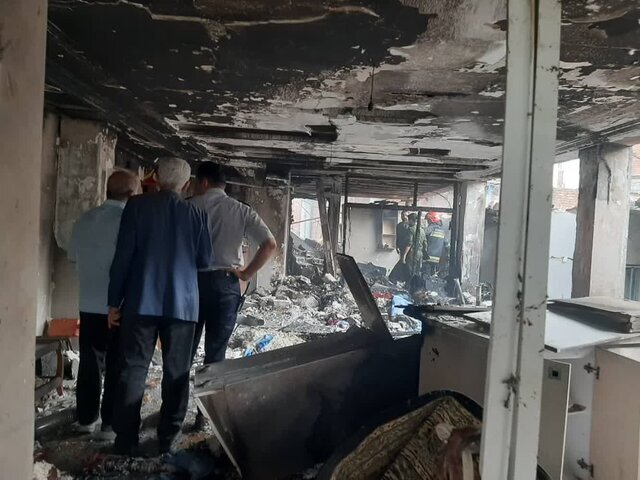 انفجار آبگرمکن در آمل