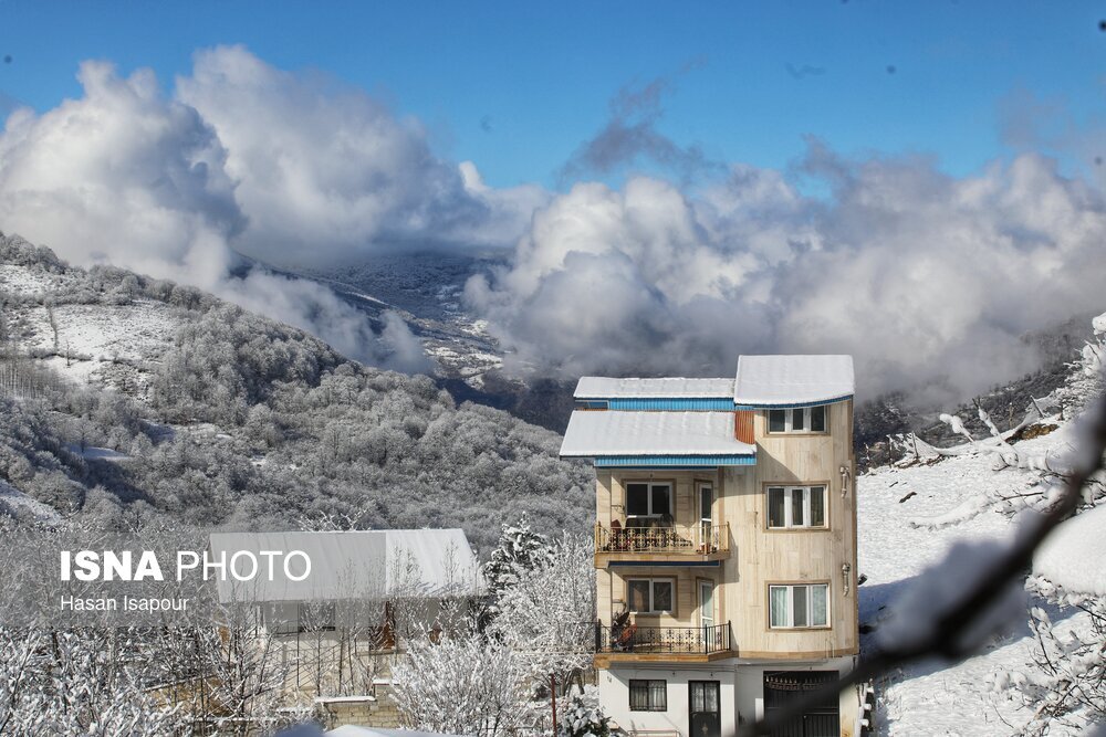 برف در سوادکوه مازندران (عكس)