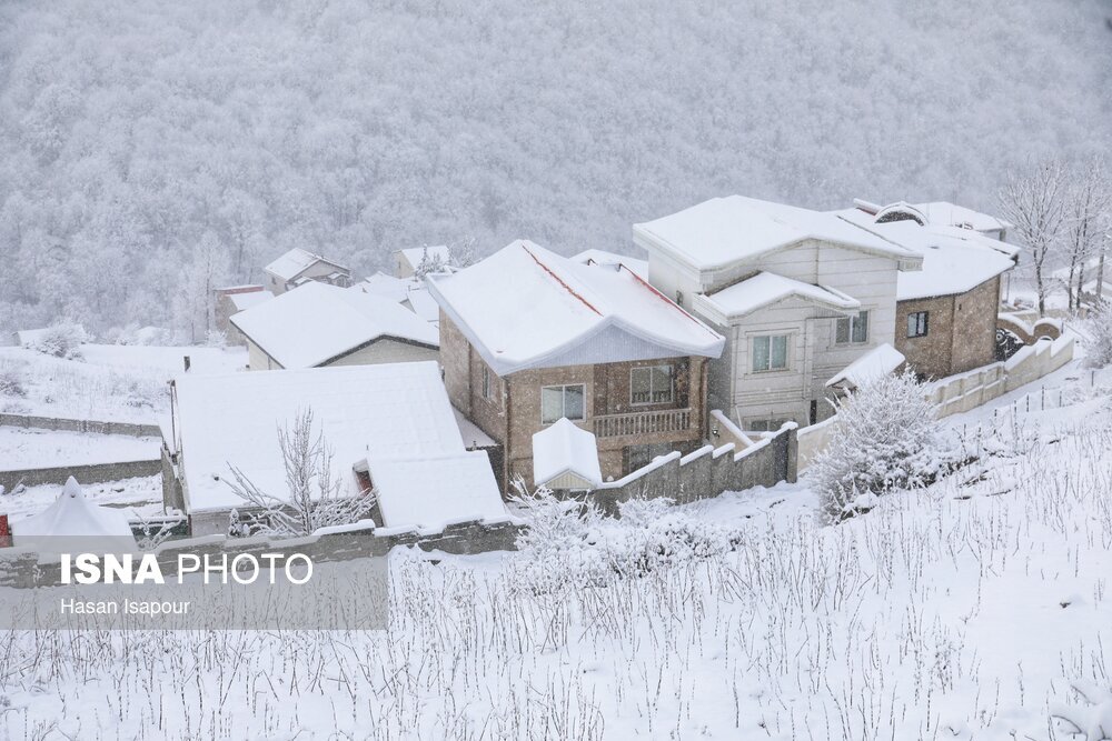 برف در سوادکوه مازندران (عكس)