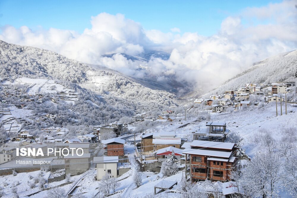 برف در سوادکوه مازندران (عكس)