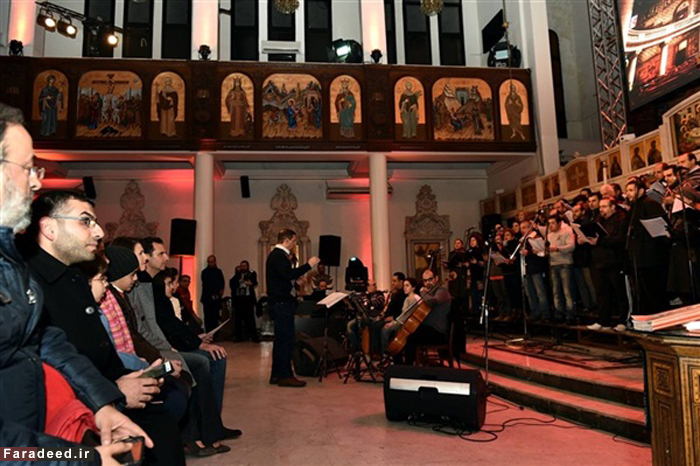 تصاویر/ بشار اسد و همسرش در کلیسا