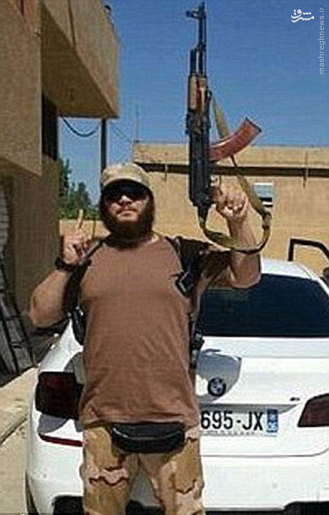 خودروی لوکس یک داعشی/ عکس