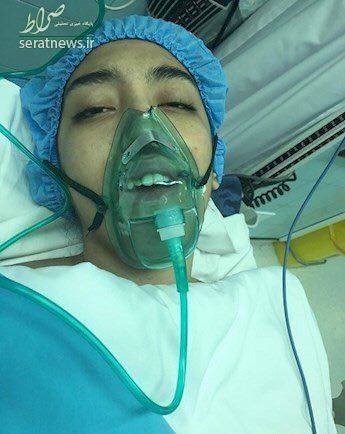 عکس/ کیمیا علیزاده روی تخت جراحی