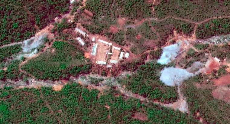 کره شمالی سایت هسته‌ای خود را نابود کرد